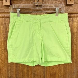 Crown & Ivy | Lime Green Shorts, size 4P